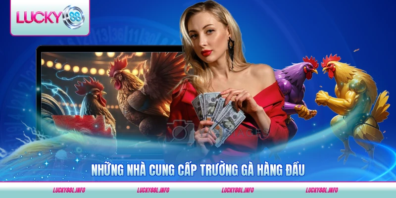 Những nhà cung cấp trường gà hàng đầu nổi tiếng nhất tại LUCKY88 uy tín