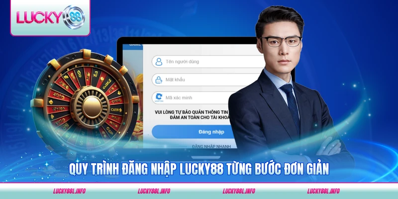 Quy trình đăng nhập LUCKY88 từng bước đơn giản chi tiết nhất